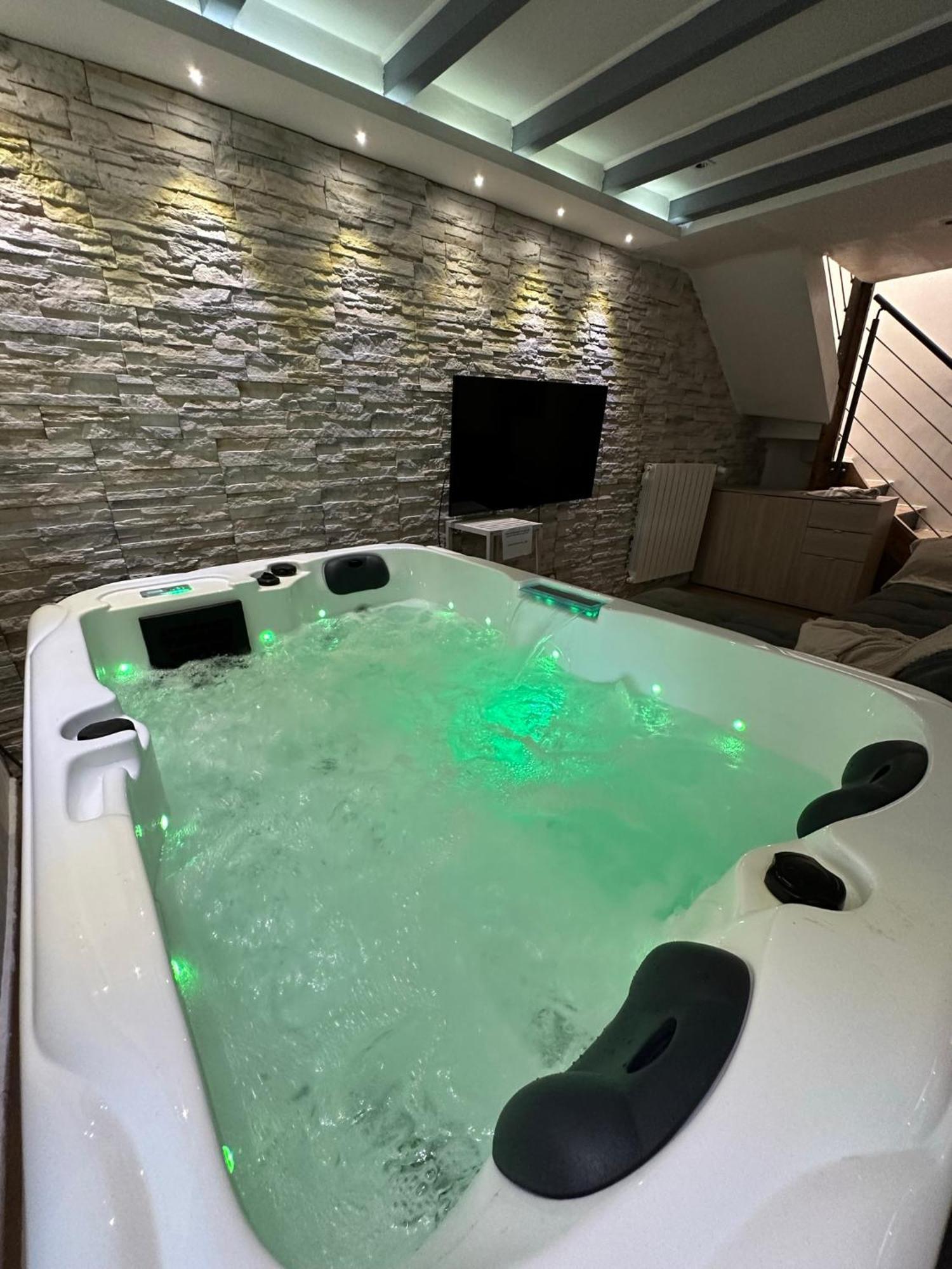 فيلا Maisdon-sur-Sevreفي Maison Avec Spa المظهر الخارجي الصورة